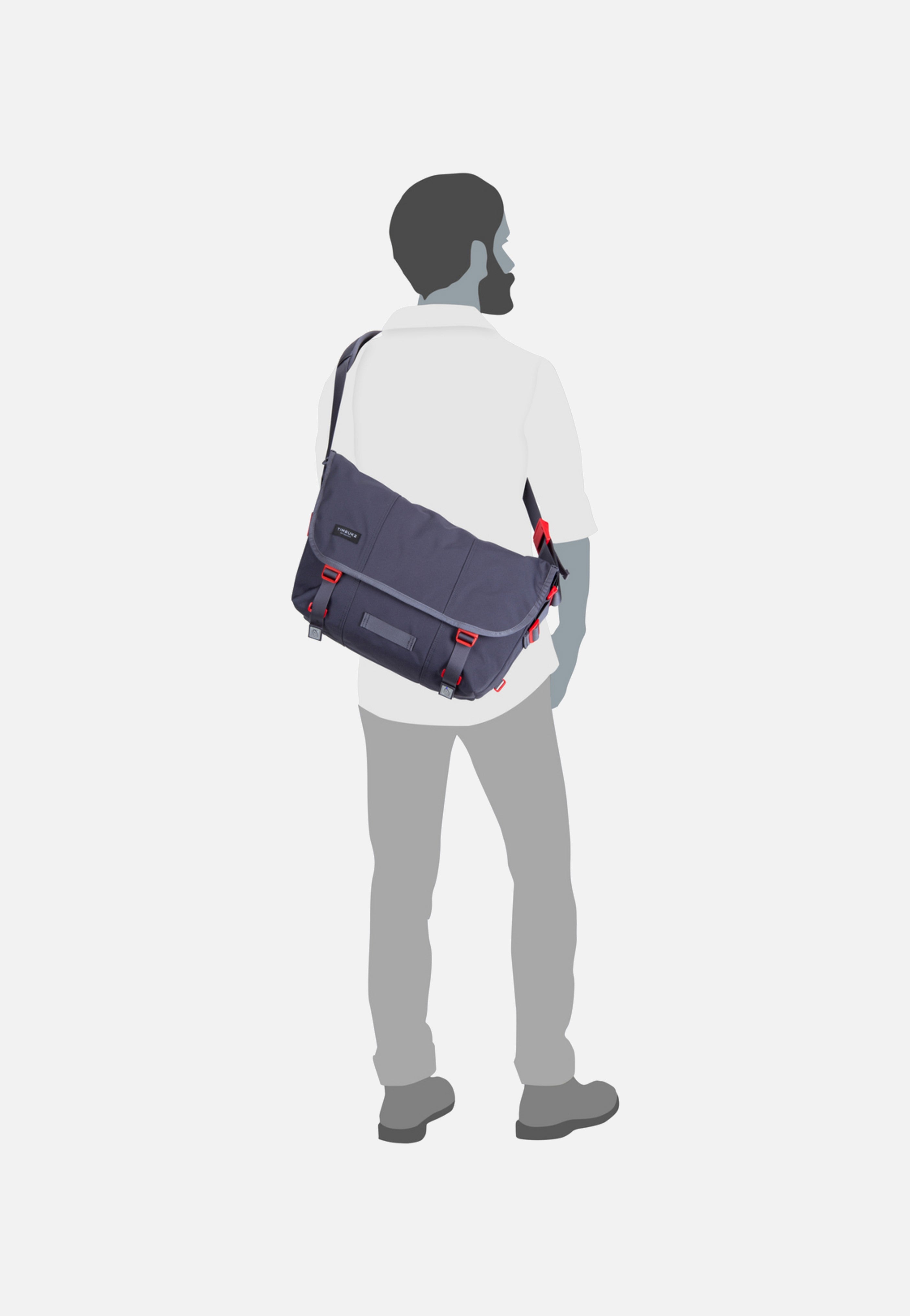 Flight Classic M Granite/Flame - Messenger Bag