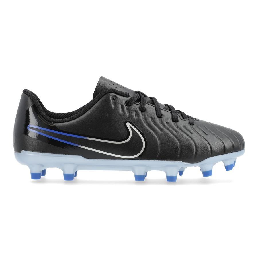 Nike Tiempo Legend 10 Club MG Shadow - Noir/Chrome/Bleu Enfant