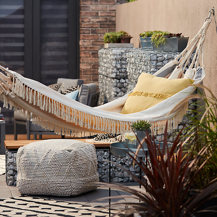 Hamac à franges Blooma Rural écru