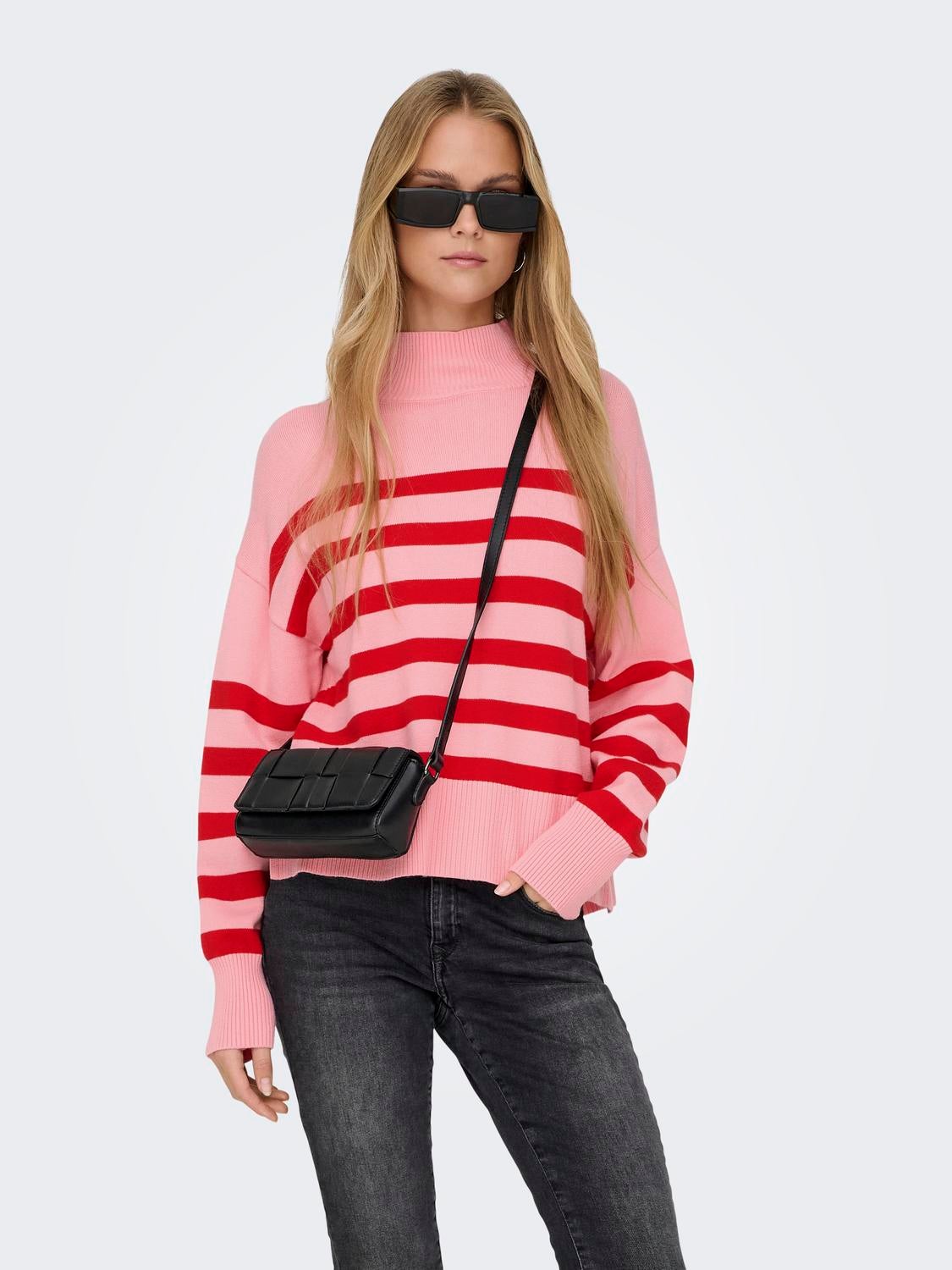 ONLBARI Strickpullover Quartz Pink