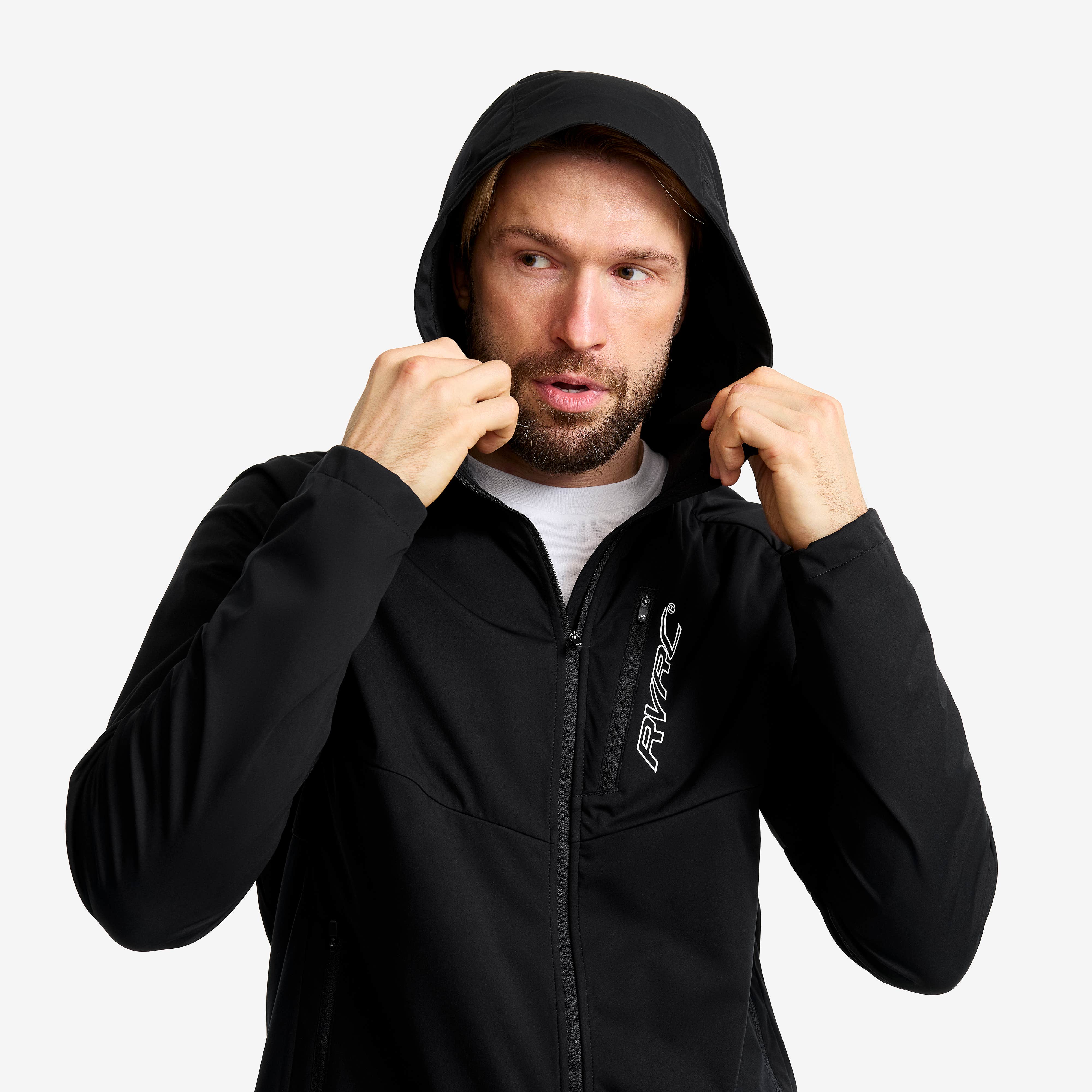 Pure Softshell Jacket Herre Black