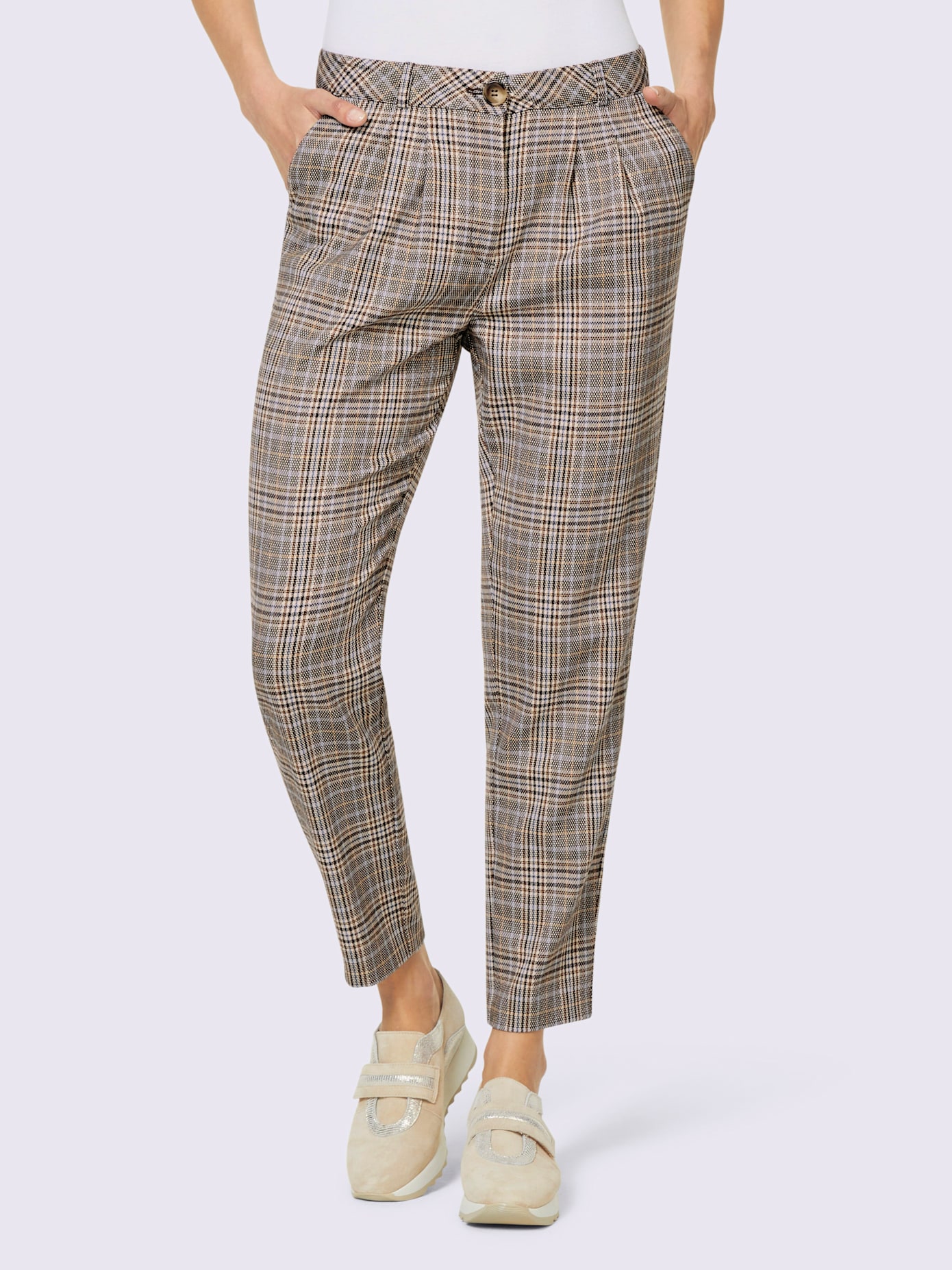 Pantalon avec losange