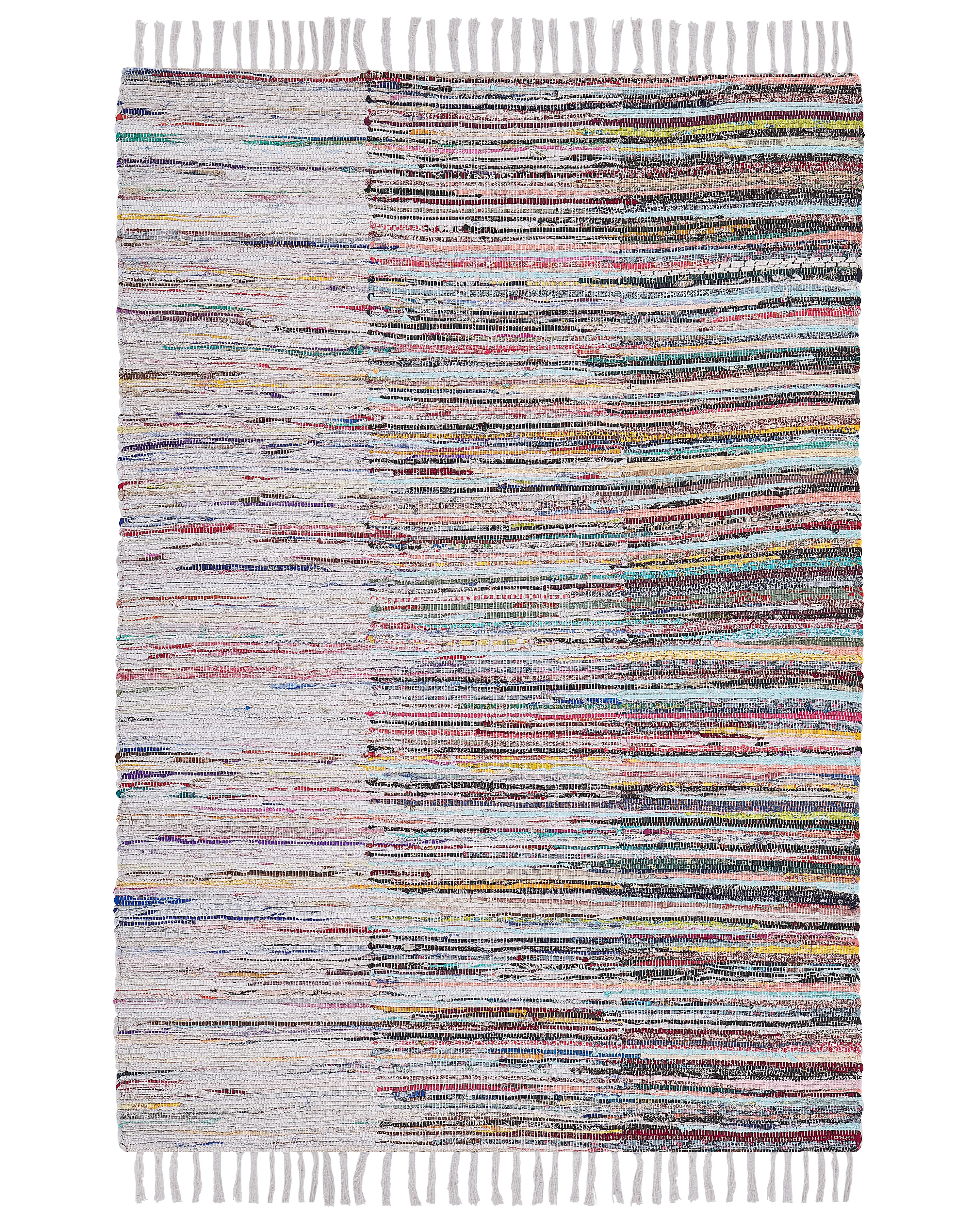 Vloerkleed MERSIN Meerkleurig 160 x 230 cm Katoen