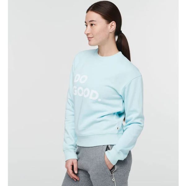 Sweatshirt COTOPAXI W DO GOOD CREW SWEATSHIRT ICE