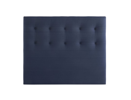 SOMEO - Tête de lit capitonnée rêve bleu marine 160 cm