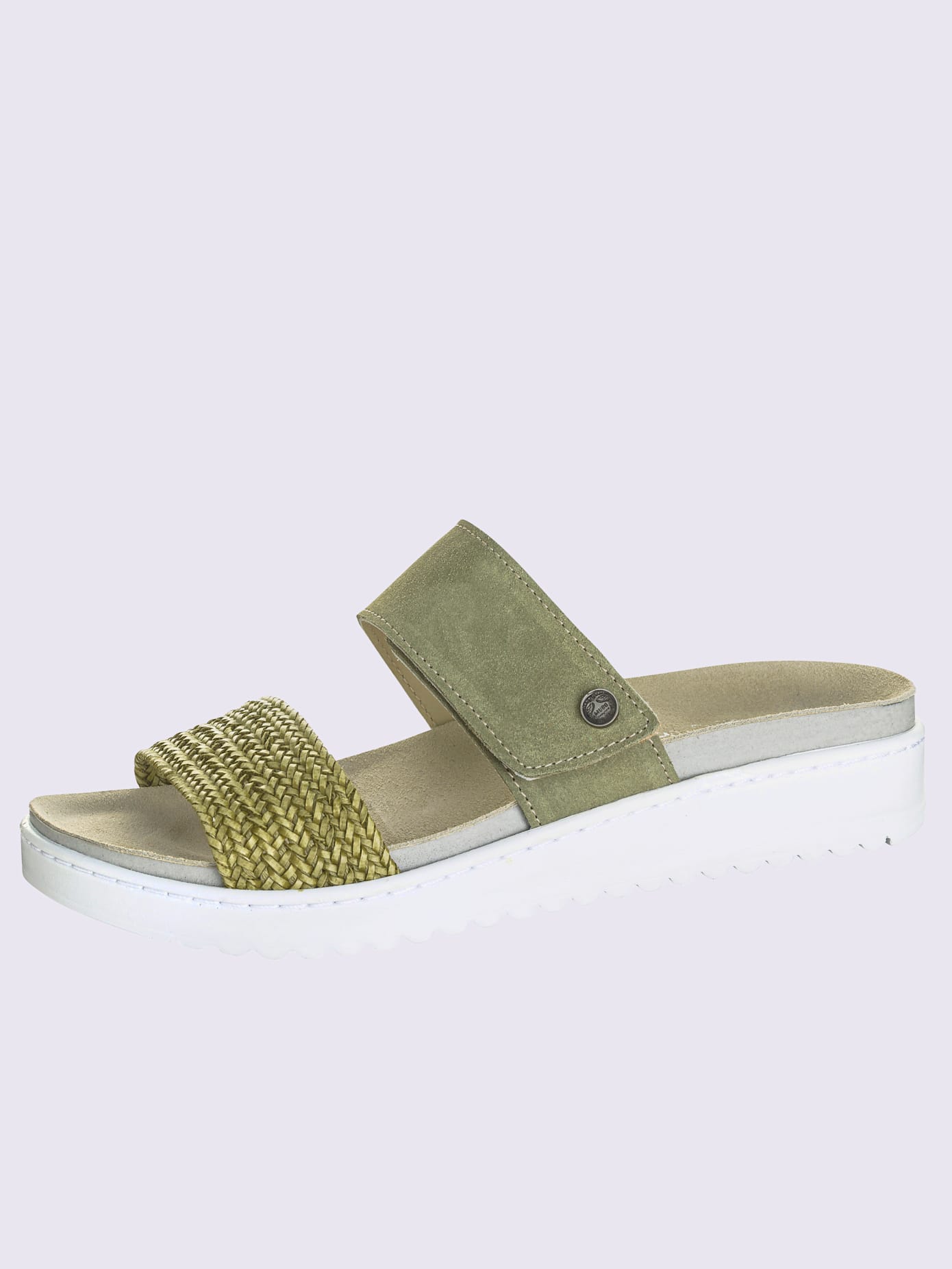 Chaussons cuir vachette