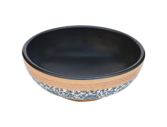 VIDAXL - Vasque à poser multicolore rond f41x14 cm céramique