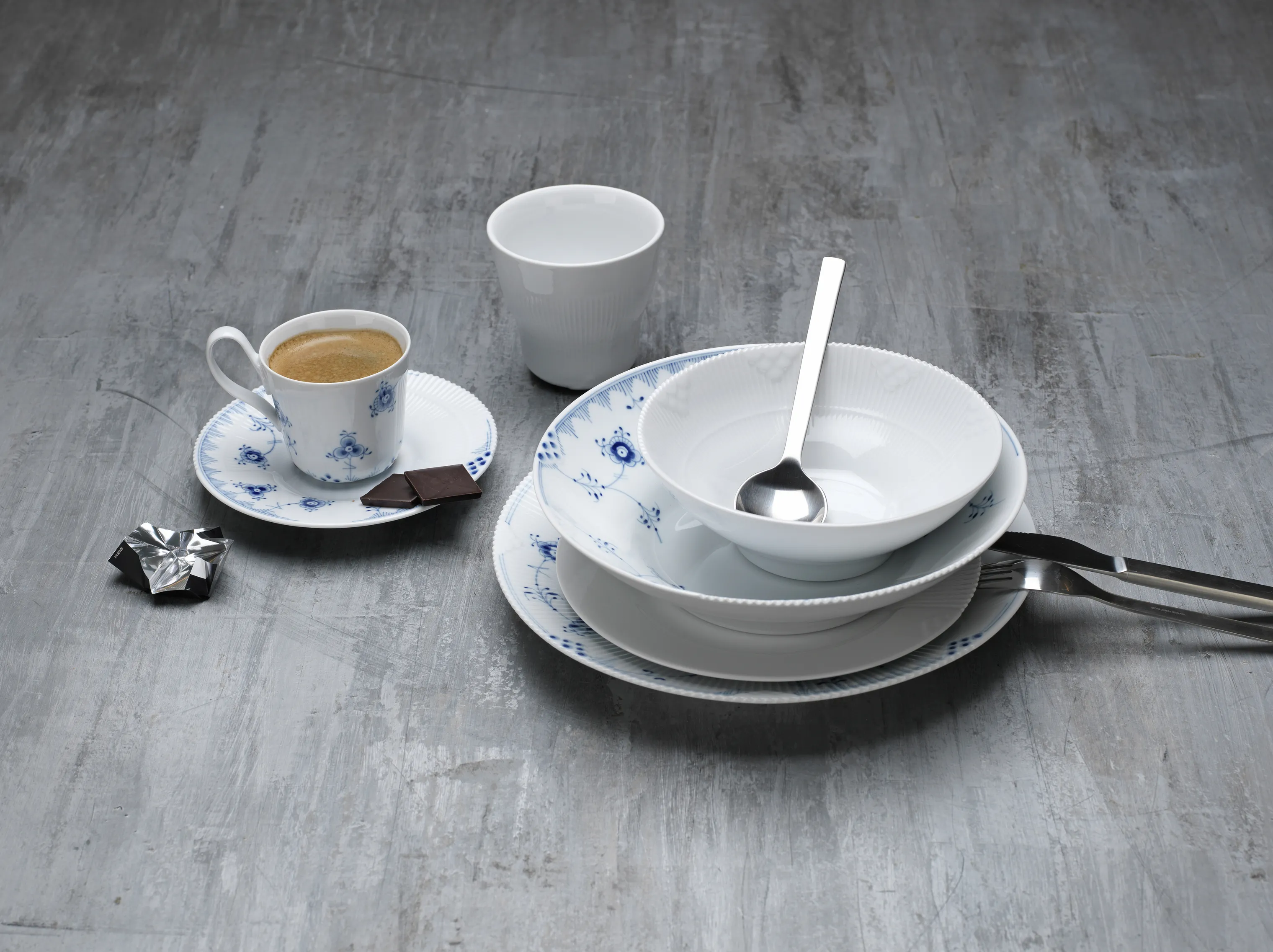 Royal Copenhagen Blå Elements Dyb Tallerken