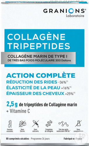 Granions Collagène Tripeptides 2,5g 80 Comprimés