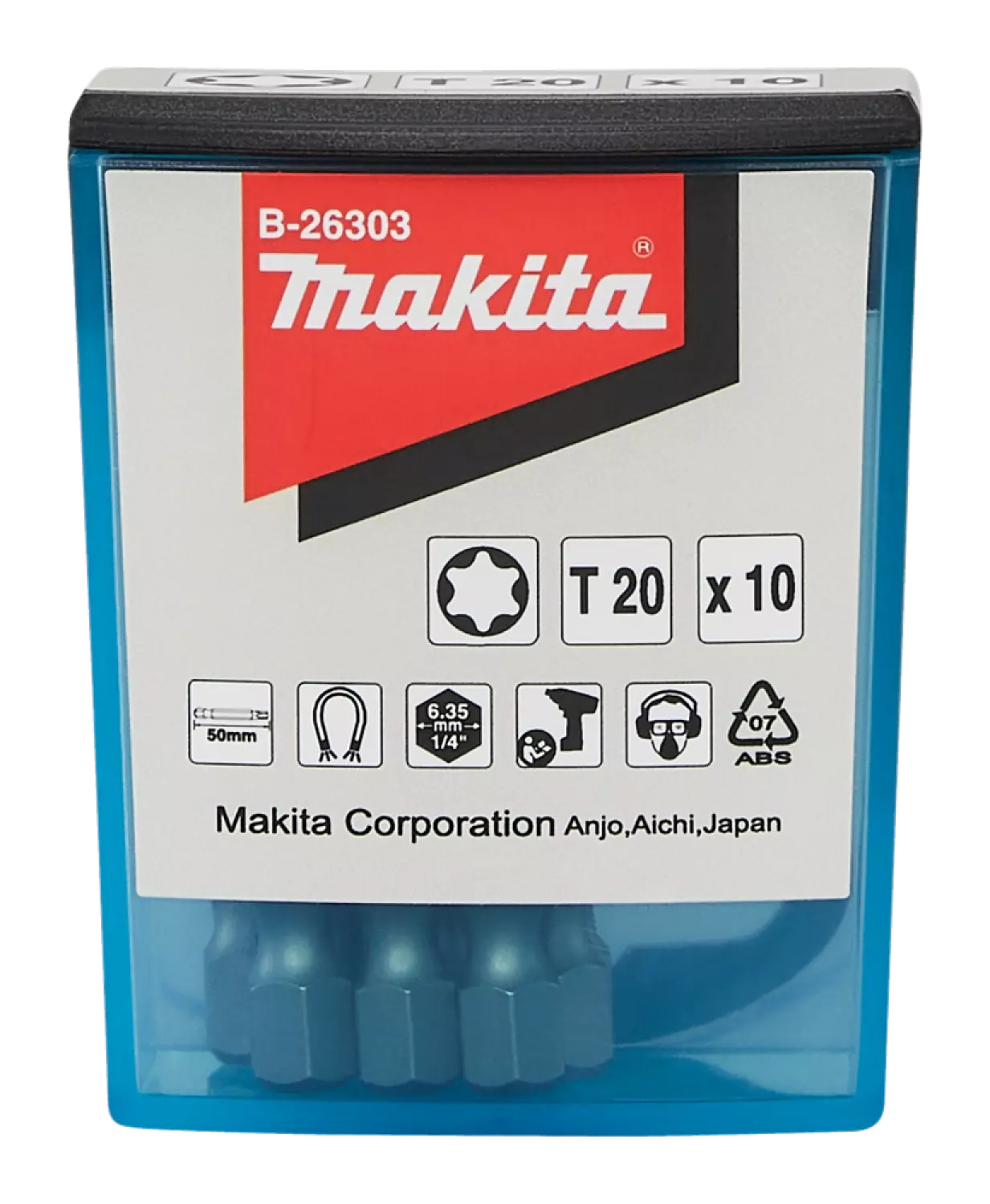 Makita B-26303 Schroefbit - T20x50mm (10st)