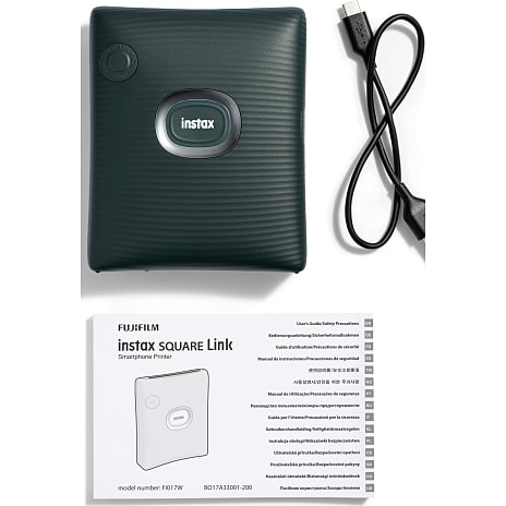 instax SQUARE Link printer - Midnight Green