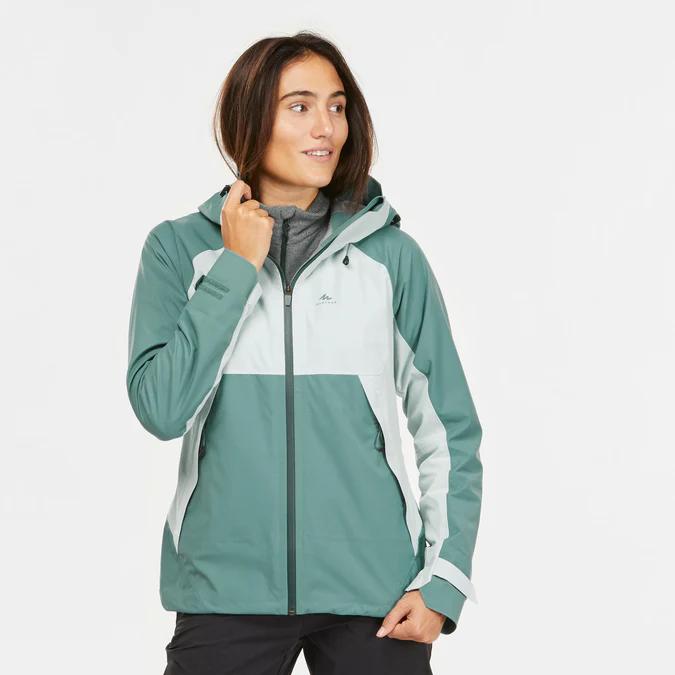 Decathlon Quechua - Jaqueta impermeável feminina Quechua MH500