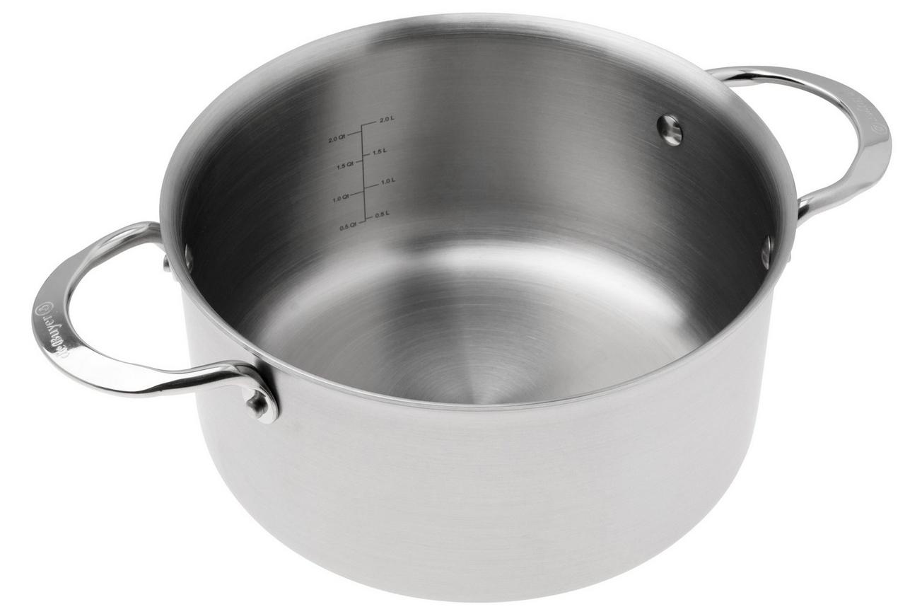 de Buyer Alchimy 3605.20 stoofpan zonder deksel, 20 cm, 3,3L
