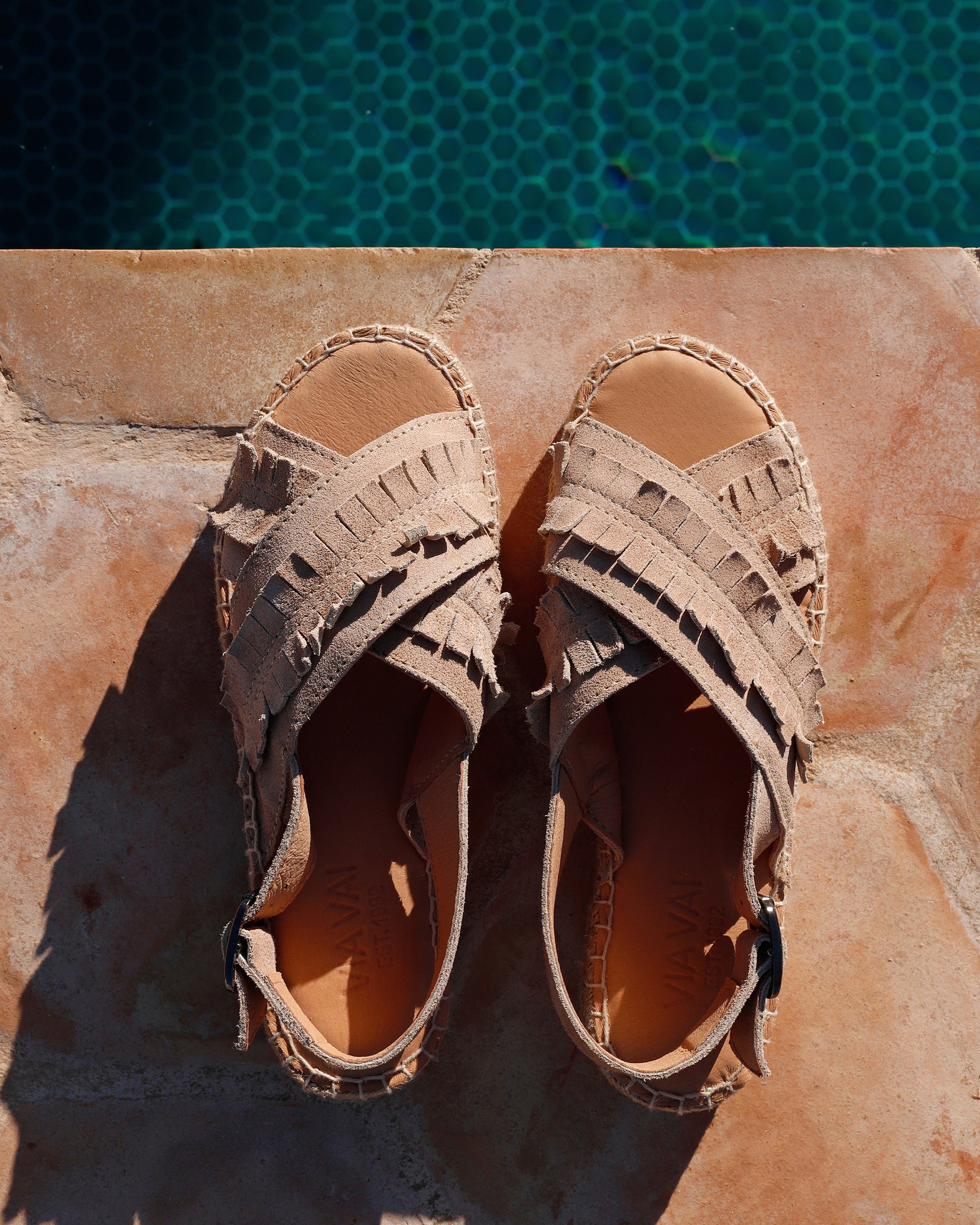 VIA VAI beige espadrilles Mondi Noel
