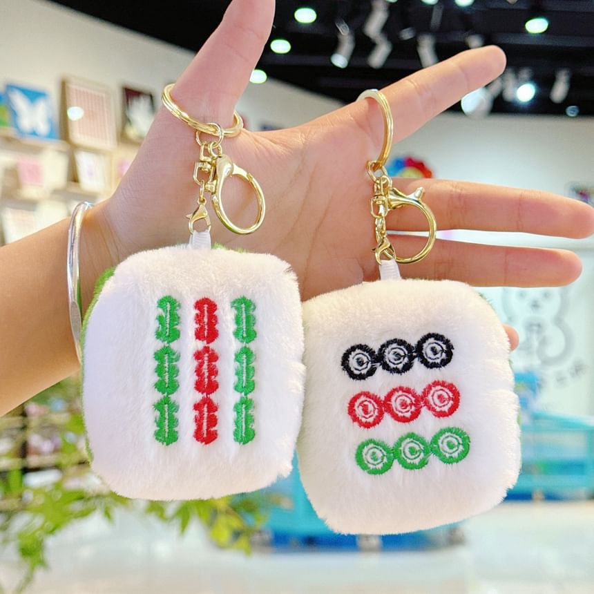 Bohod - Mahjong Pluche Tashanger Sleutelhanger (Diverse Ontwerpen)