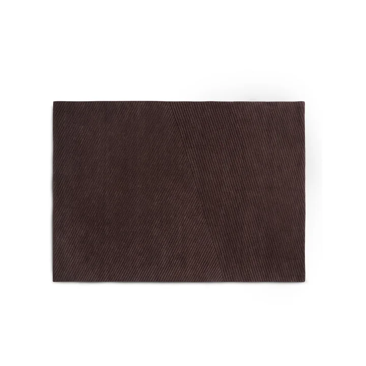 Northern - Row Teppich 170 x 240 cm, dunkelbraun