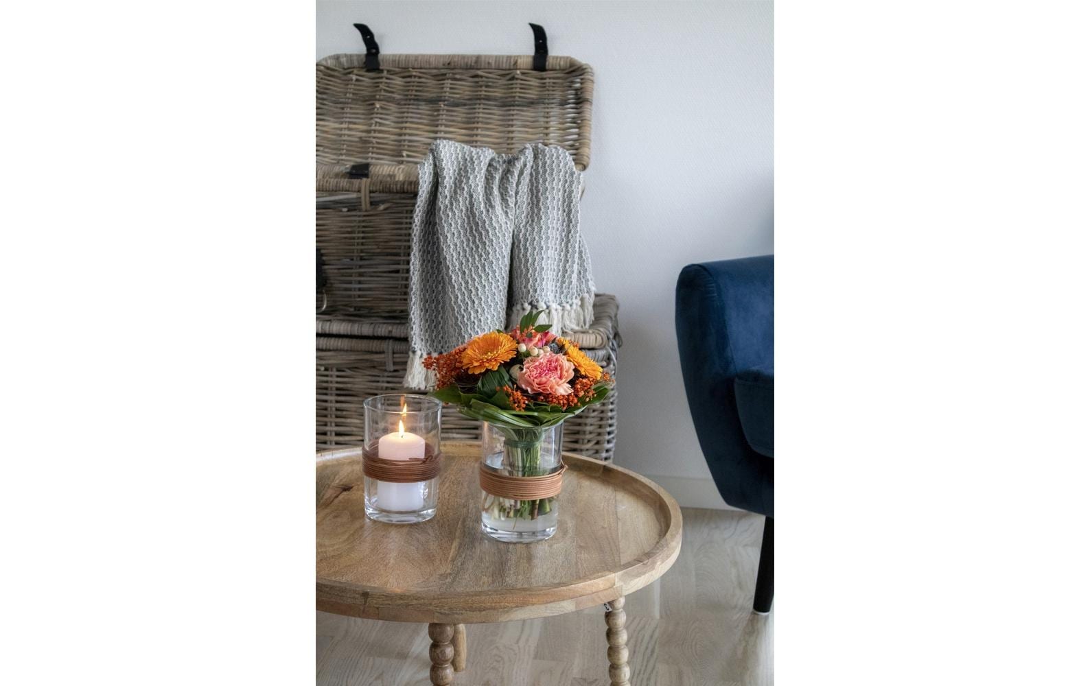 Couchtisch Jammu 60 x 35 cm, Nature<br>Sofatisch aus Mangoholz