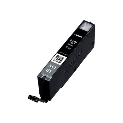 Canon CLI-551/PGI-550 - Pack de 6 - noir, noir photo, gris, cyan, magenta, jaune - cartouche d'encre originale