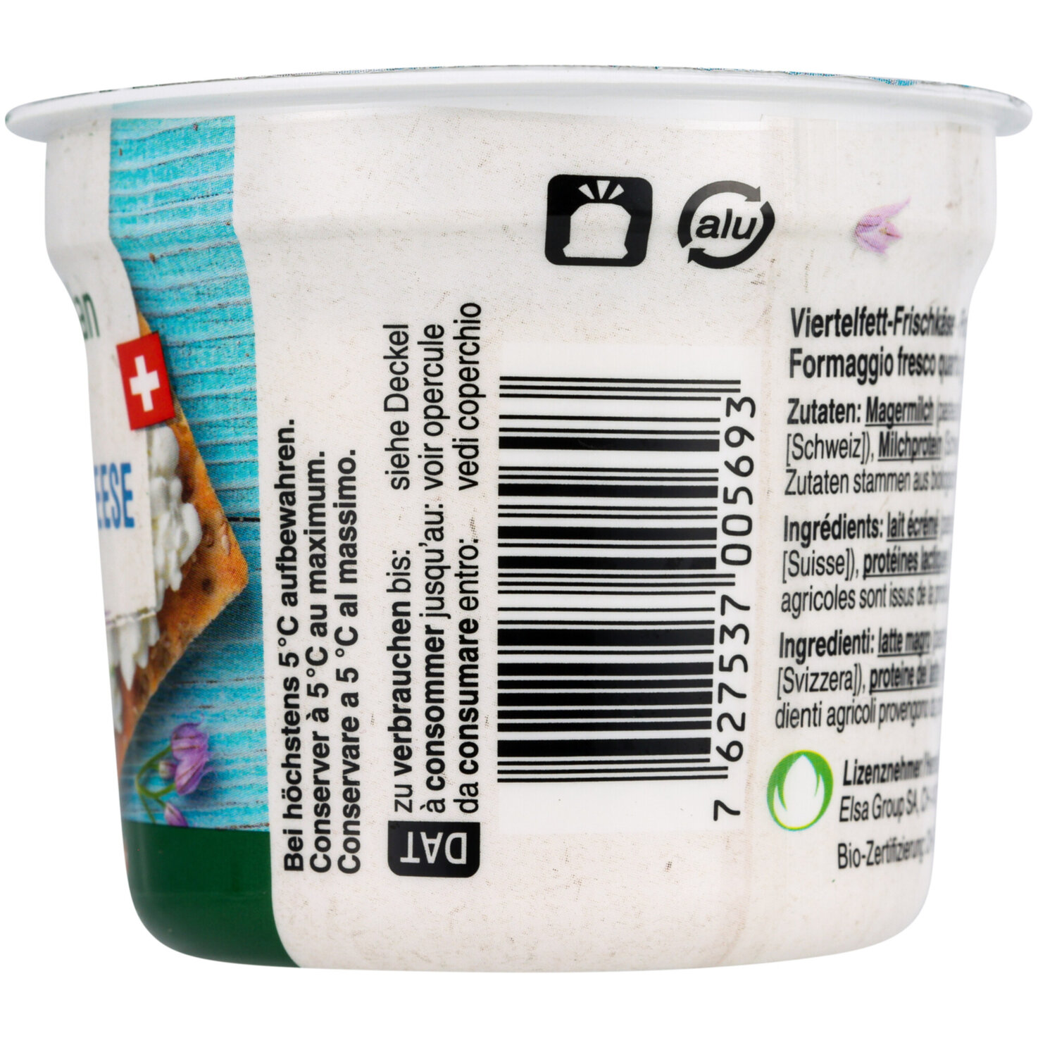 Bio cottage cheese 2x115g