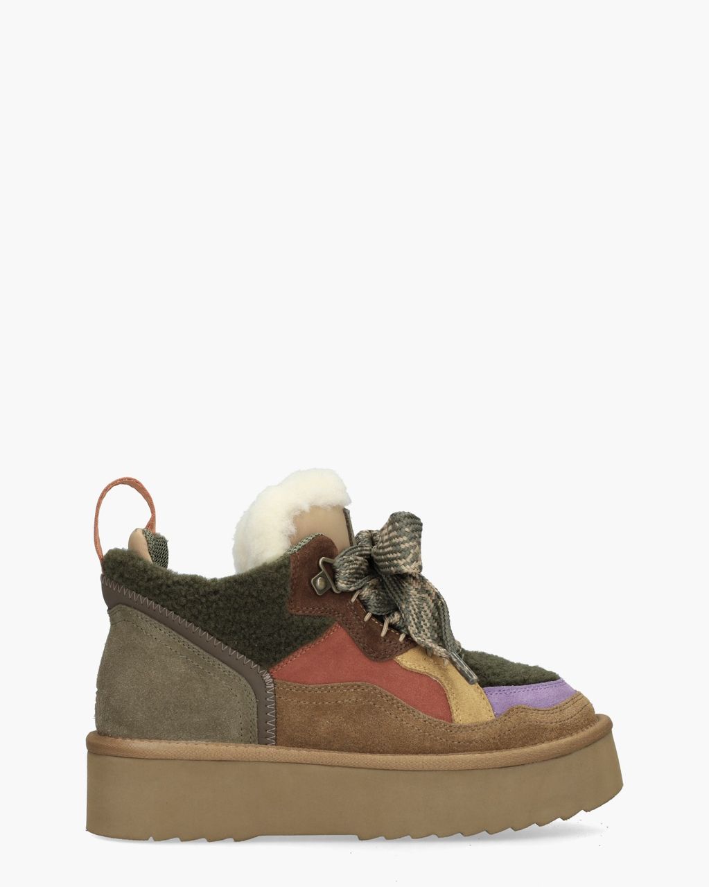 Miss Olivia Moon 13 Groen/Multicolor Damessneakers