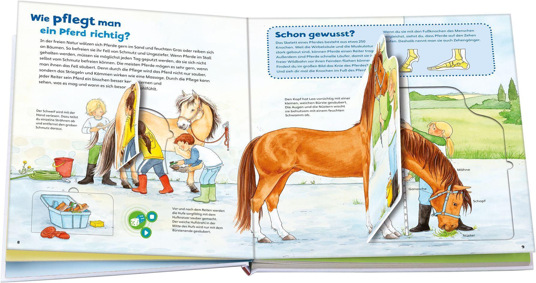 Was ist was Junior: Komm mit zu den Pferden und Ponys!