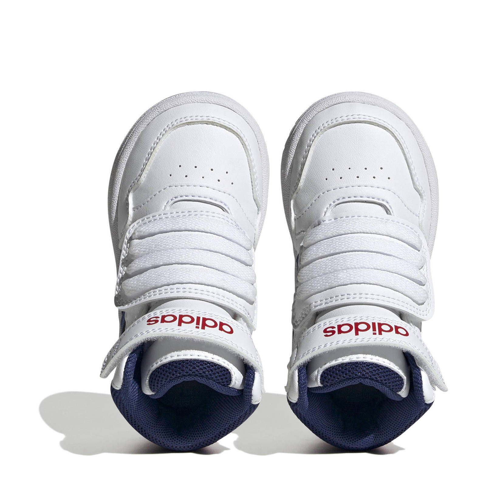 adidas Hoops Mid 3.0 sneakers wit/blauw/rood