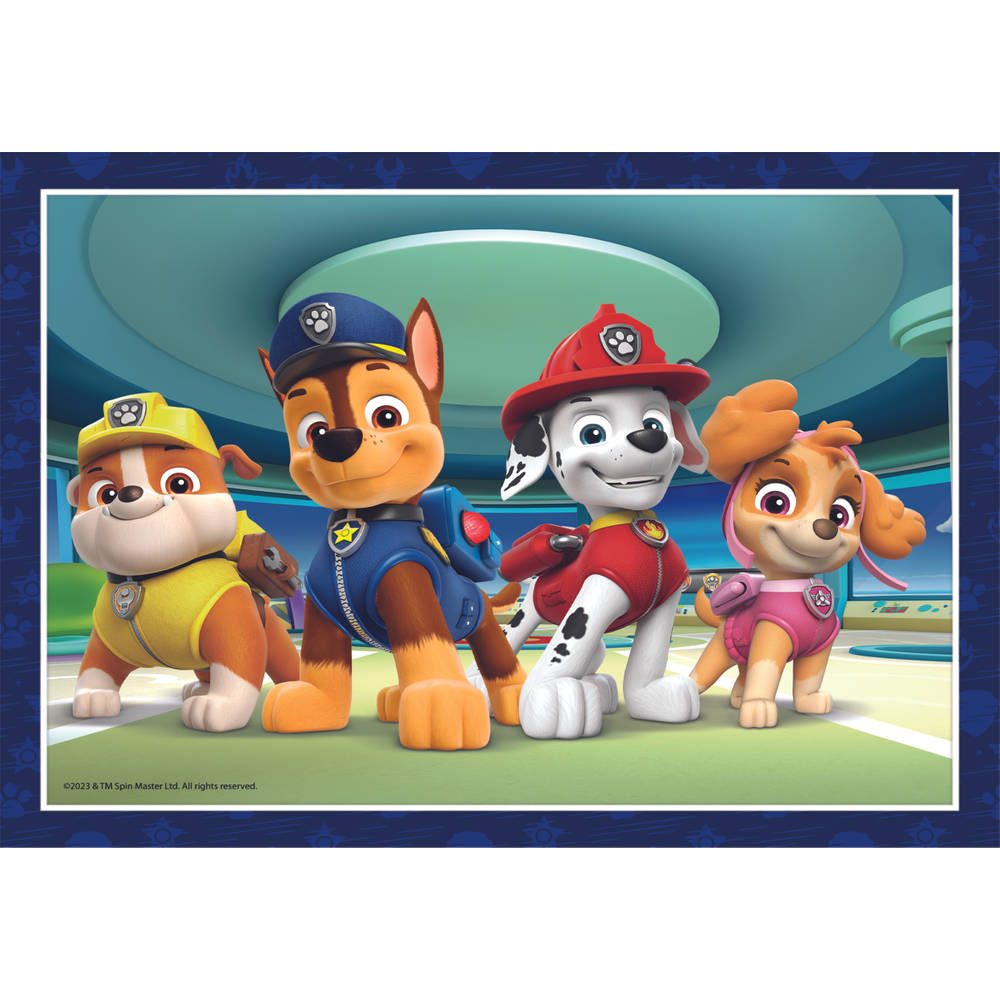 Clementoni PAW Patrol 4-in-1 puzzelset - 12 + 16 + 20 + 24 stukjes