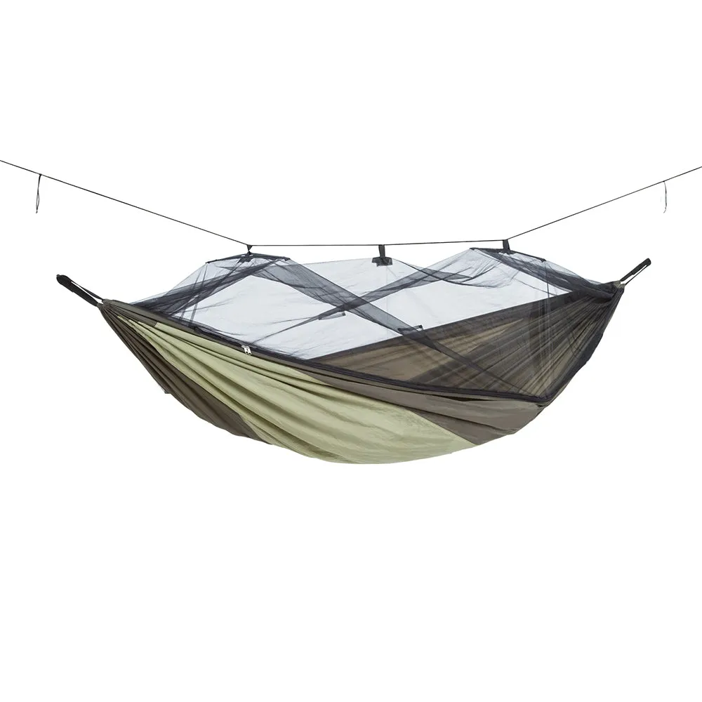 Amazonas -  Amazonas Hängematte Moskito Traveller Thermo grün schwarz