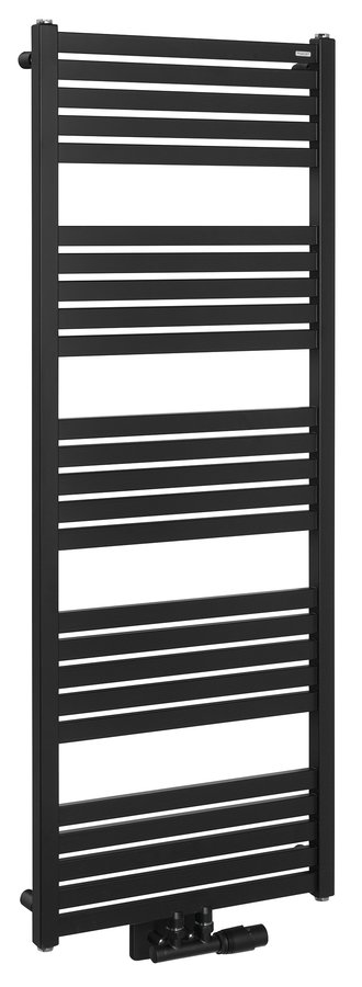 Sapho Grunt radiator 133x50cm 611W zwart mat