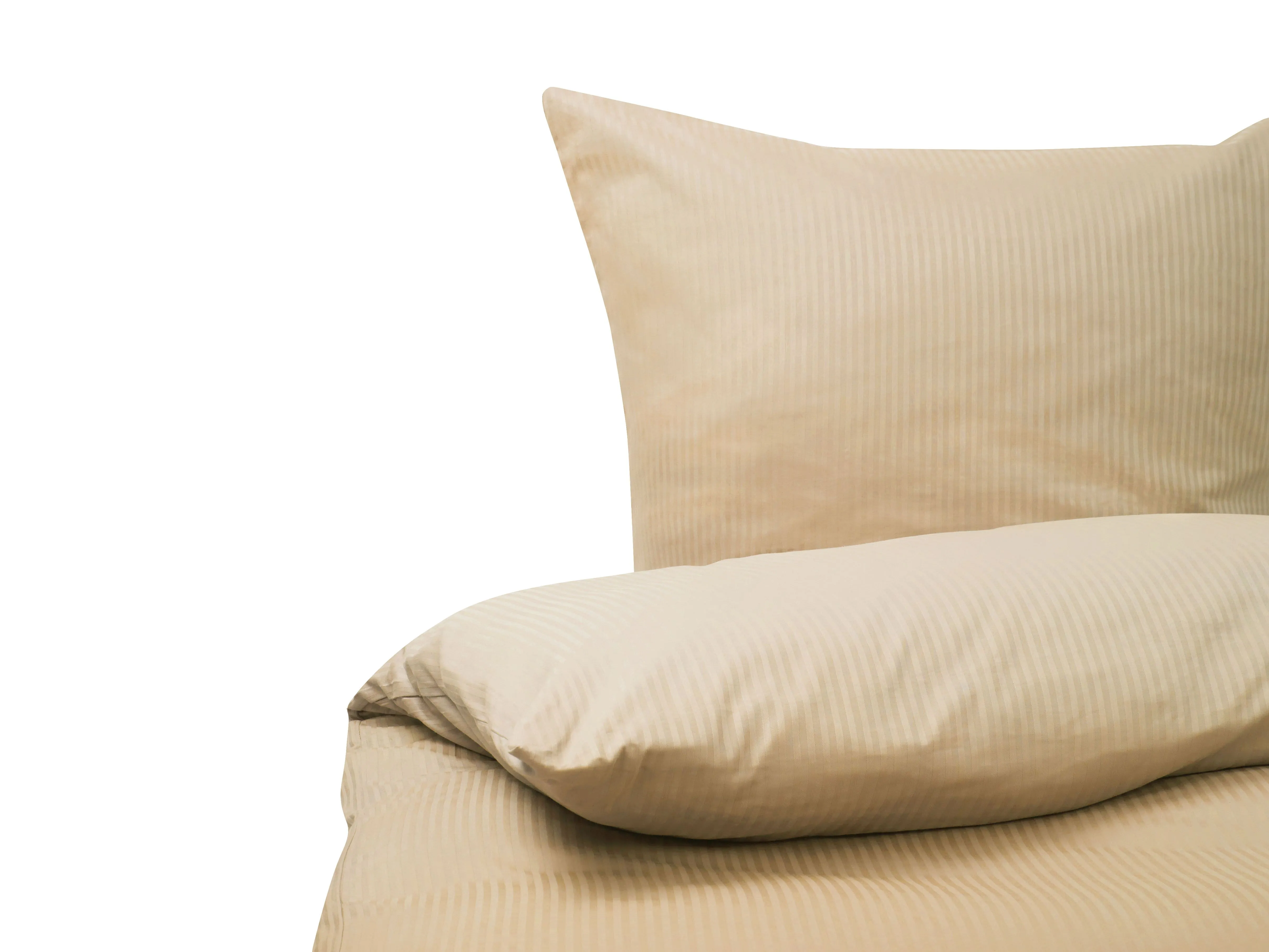 Dekbedovertrekset AVONDALE Katoen-satijn 220 x 240 cm Beige