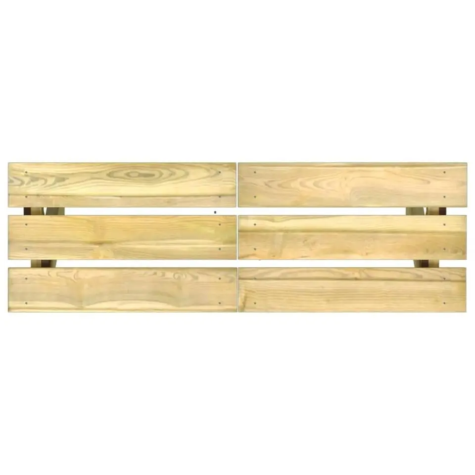 vidaXL - Tuinbank - Grenenhout grenenhout - 110 cm