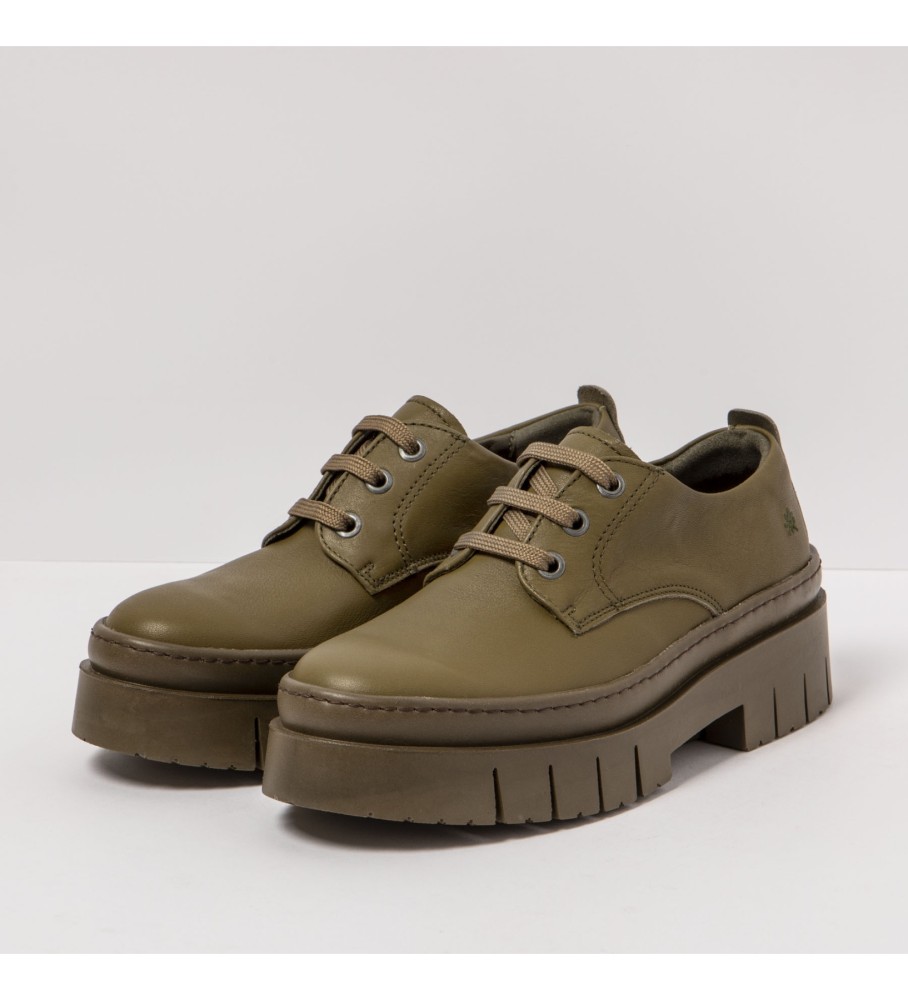 Sapatos Art Leather Shoes 1952 Verde - altura do salto: 5 cm -
