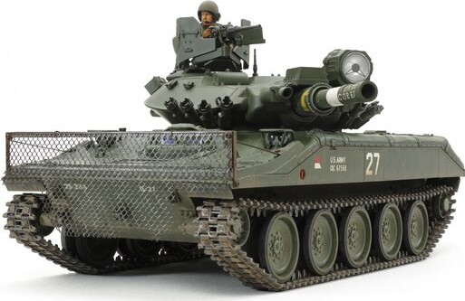 Tamiya - M551 Sheridan U.S. Airborne Tank Byggesæt - 1:16 - 36213