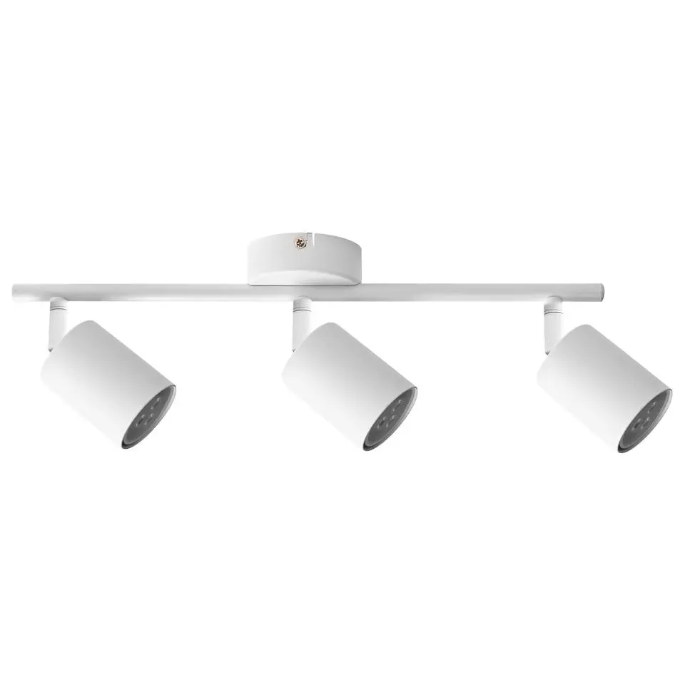 NYANDO - Plafondlamp set van 3 - Wit - Metaal
