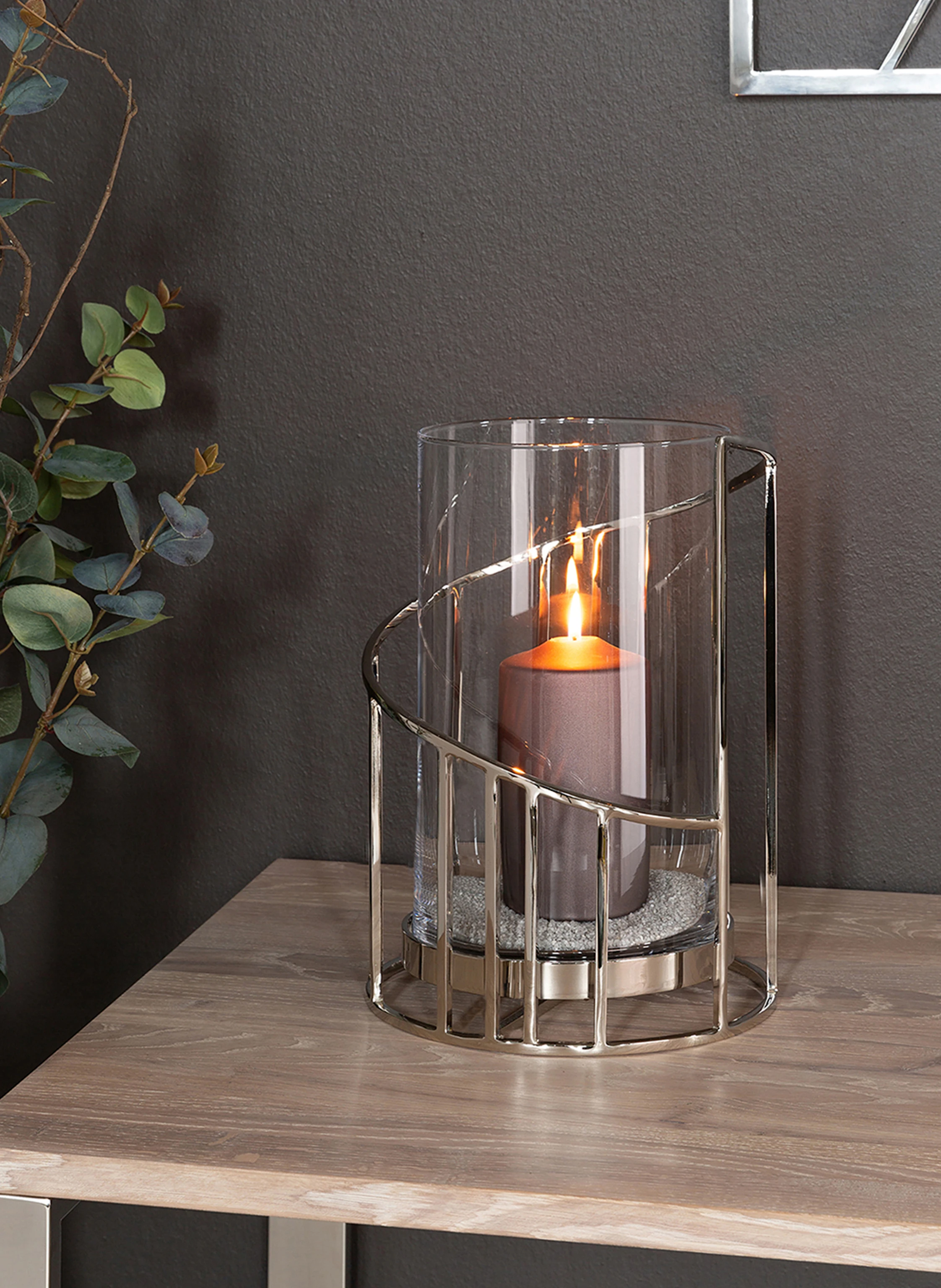 Fink Windlicht mit Glas CELINE