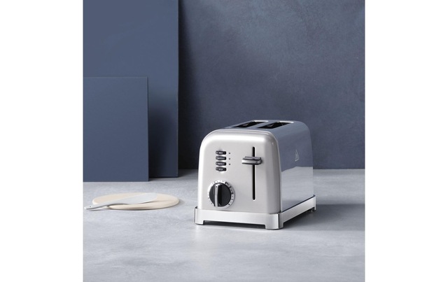 Cuisinart Toaster »Cuisinart CPT160SE Silber« für 2 Scheiben 900 W