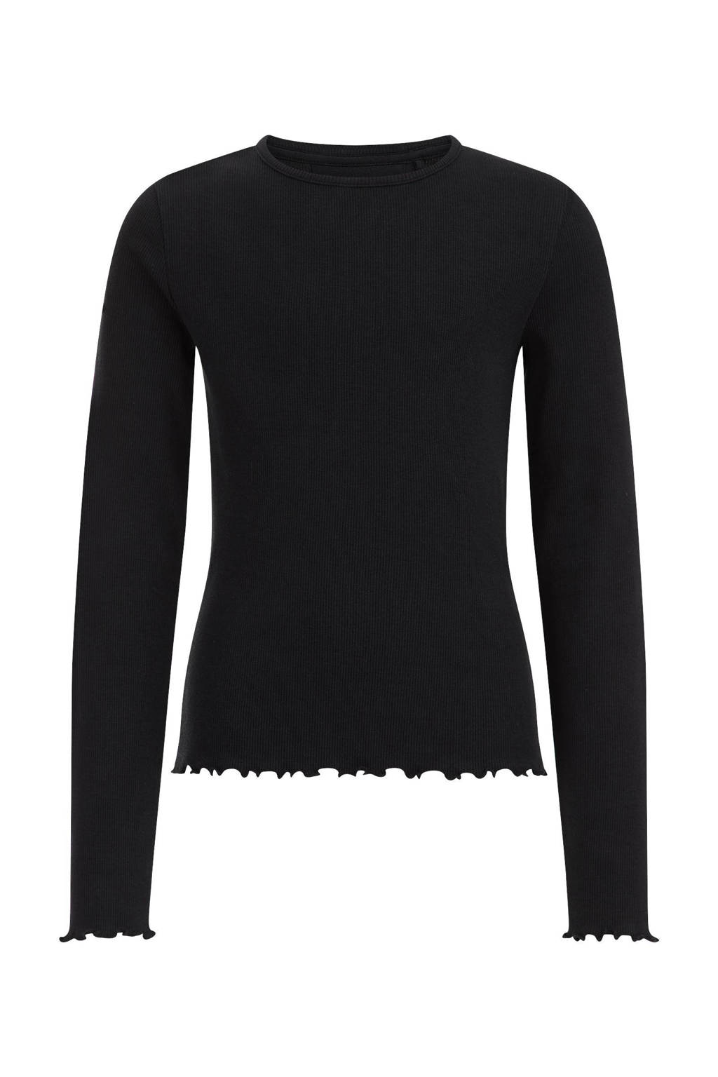WE Fashion longsleeve hardblauw