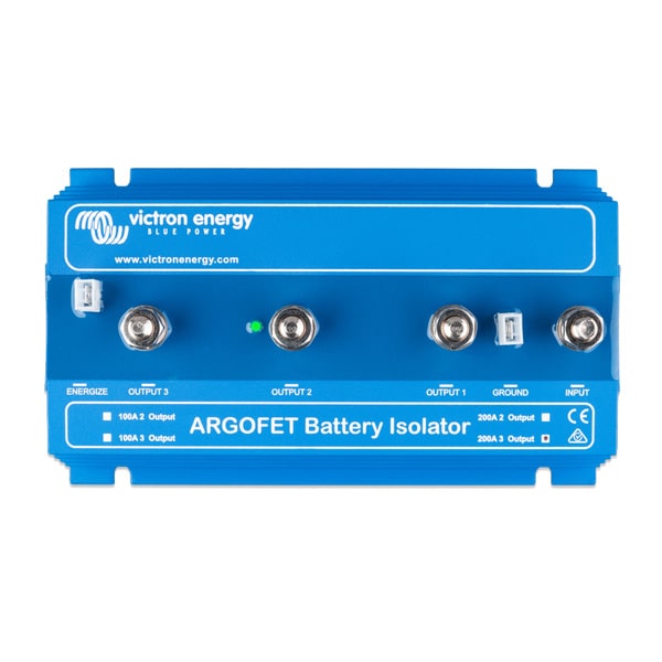Coupleur Séparateur Argo FET 200A 3 Batteries Victron