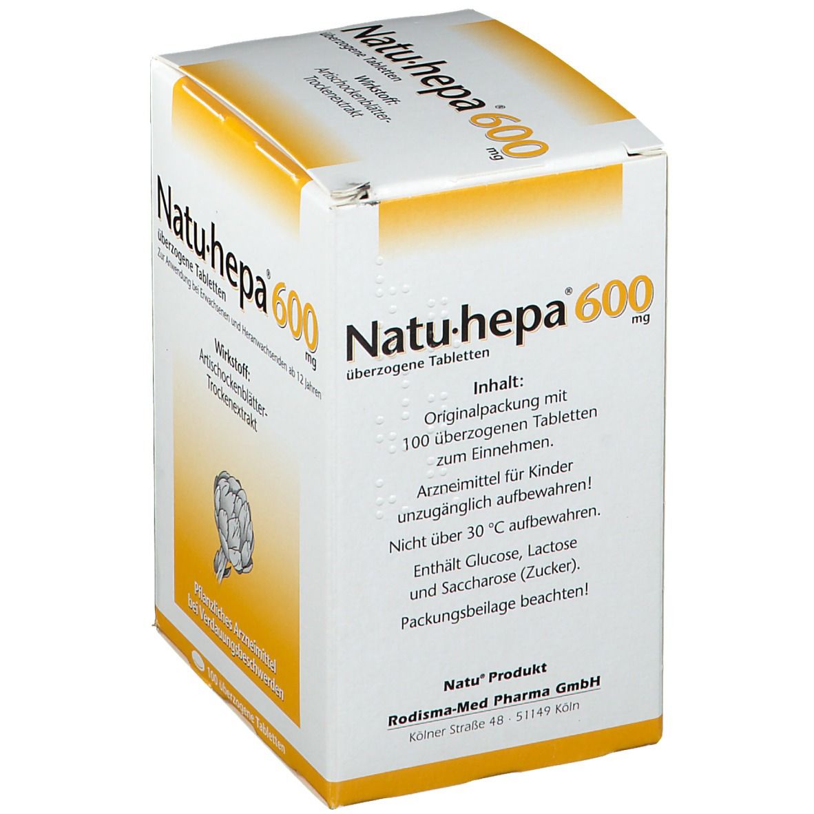 Natu-hepa® 600 mg