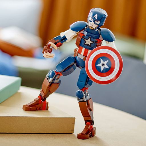 LEGO Super Heroes Byg Selv-Figur Af Captain America - 76258