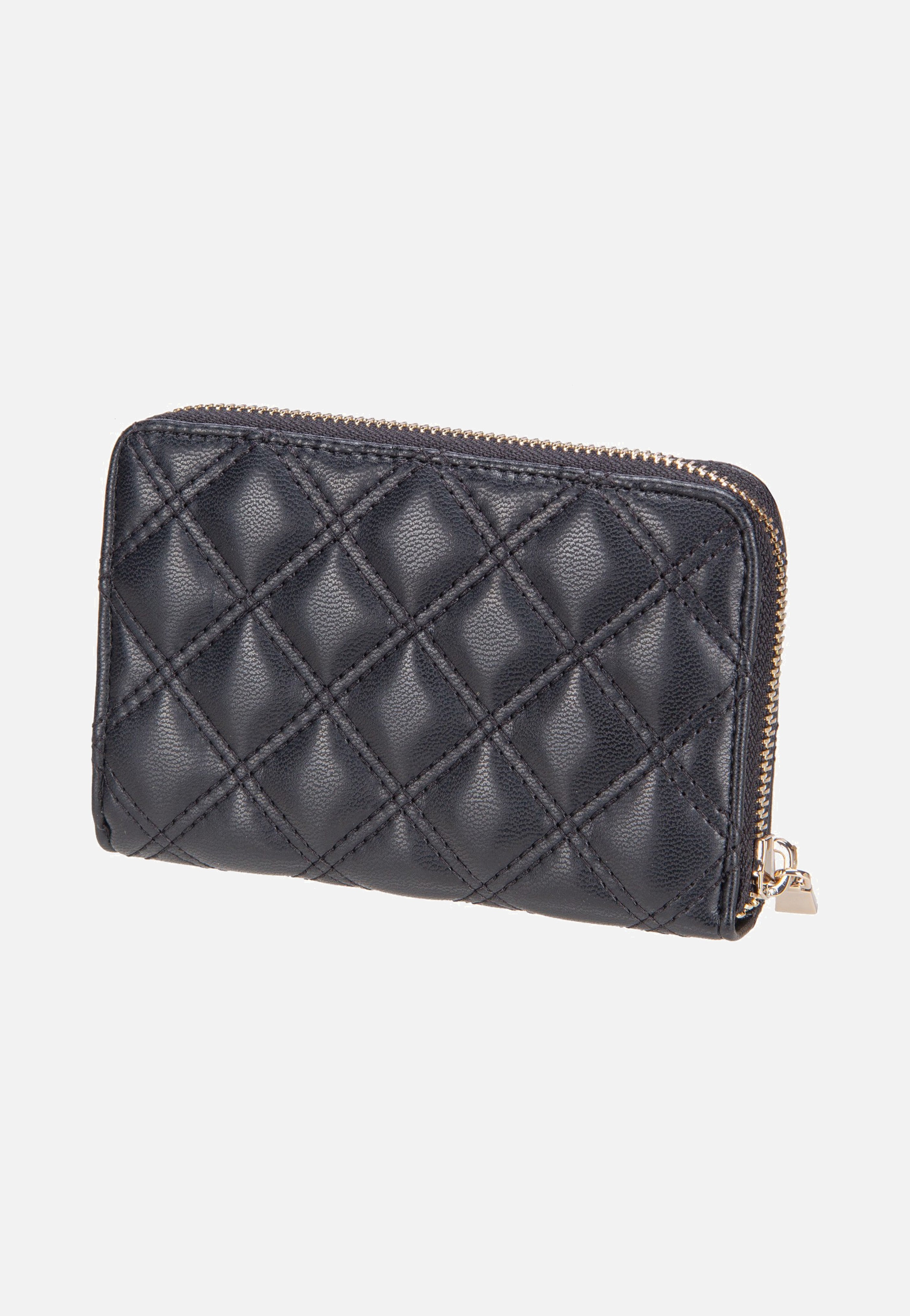 Giully II Slg Med Zip Around Black - Portemonnaie