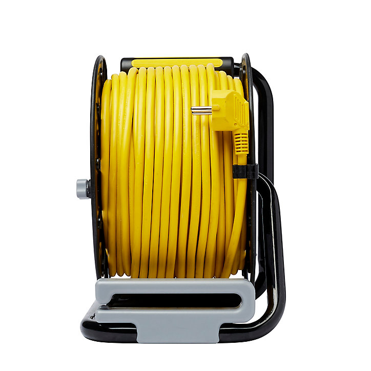 Enrouleur de bricolage Diall HO5VVF 3G1.5mm², 50m