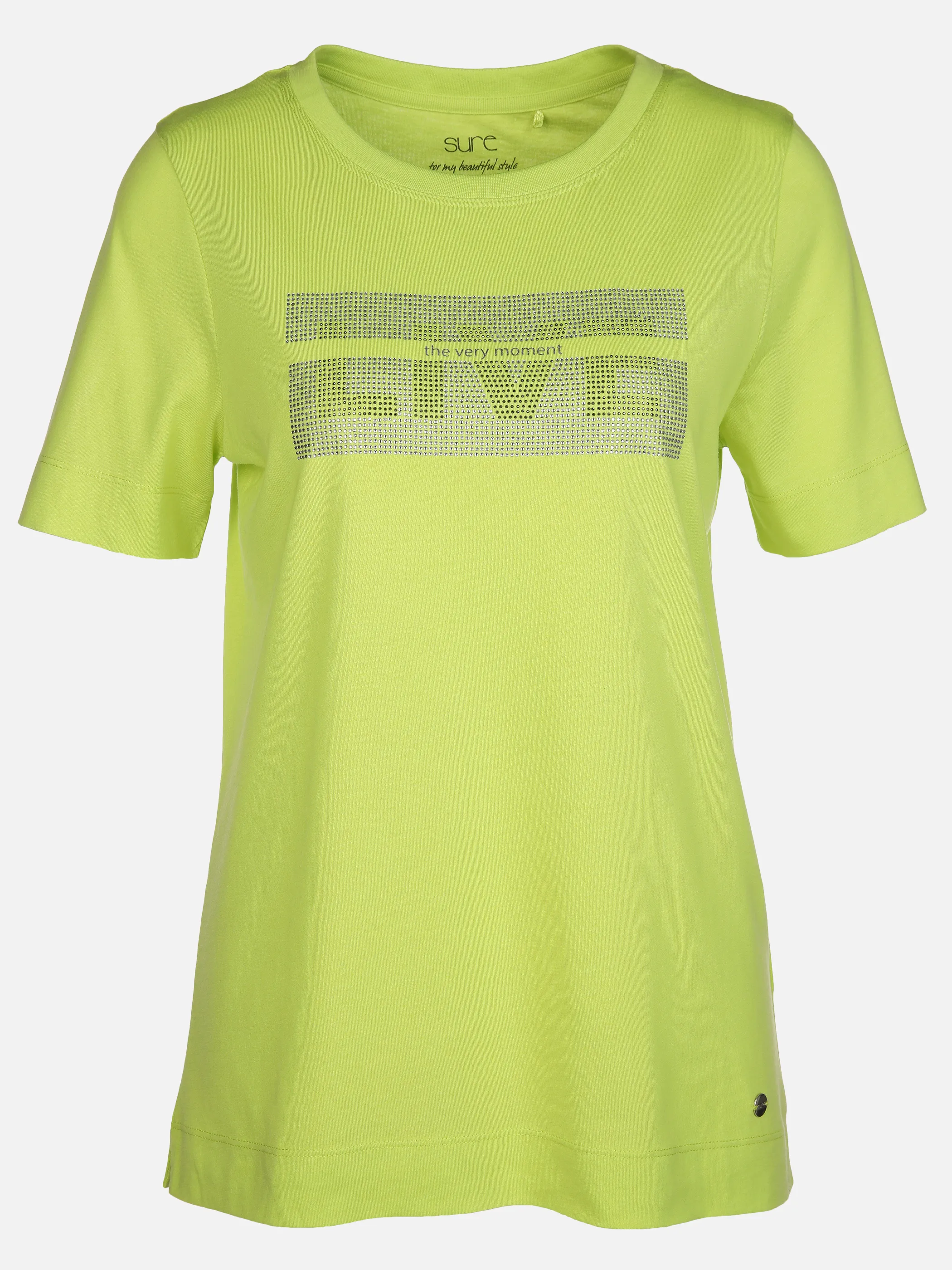 Damen Shirt mit Strassbesatz