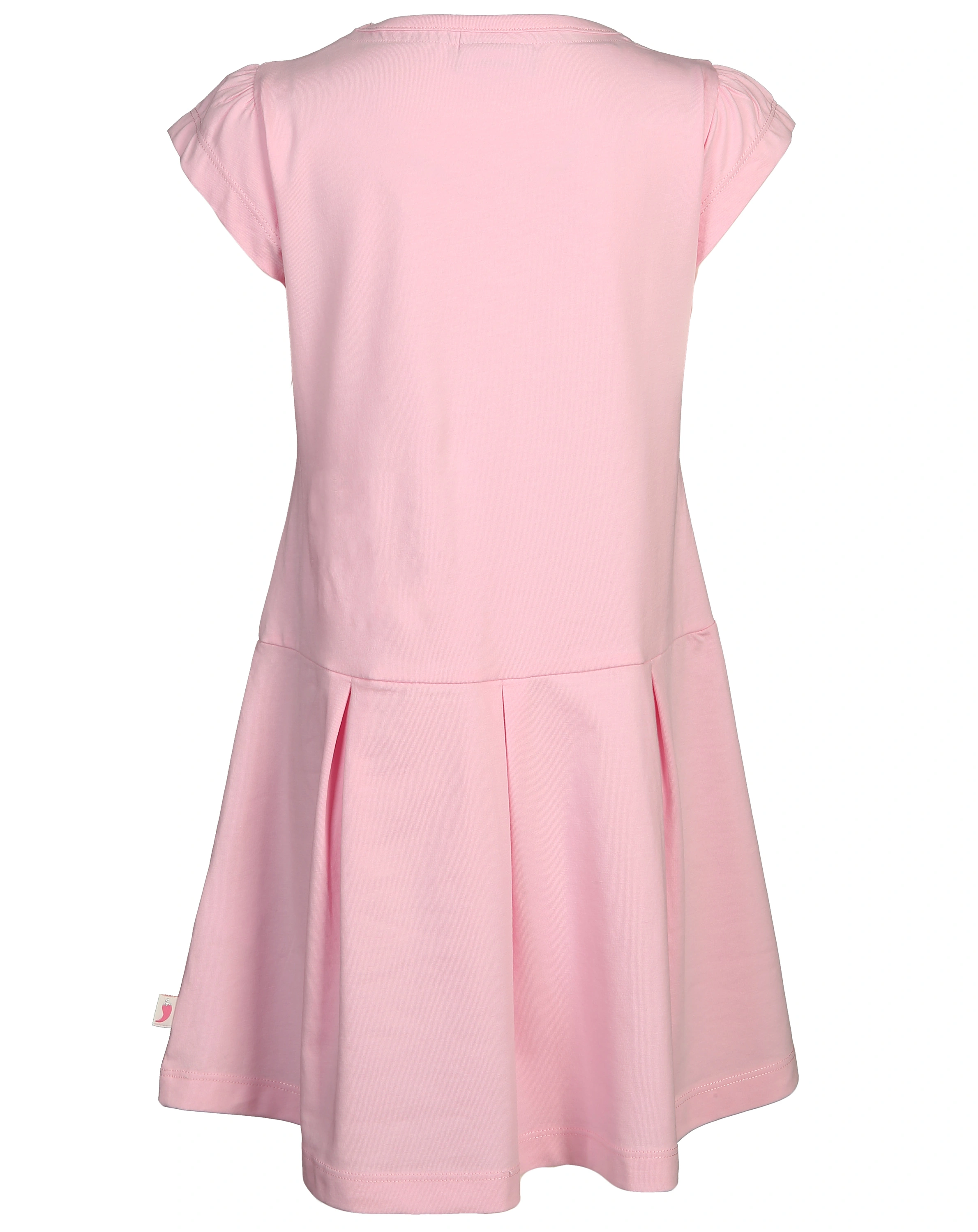 Kurzarm-Kleid LIVE TO RIDE in soft rose
