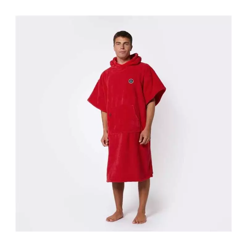 Poncho MYSTIC Teddy Classic red