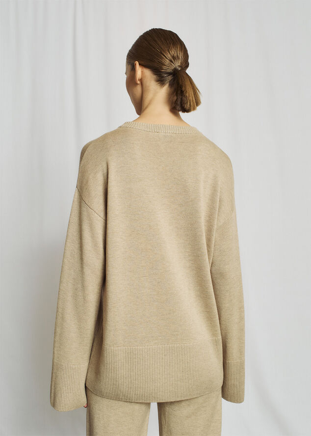 Bruun & Stengade BS Adalyn Knitwear - Merino Wool Blend Sand