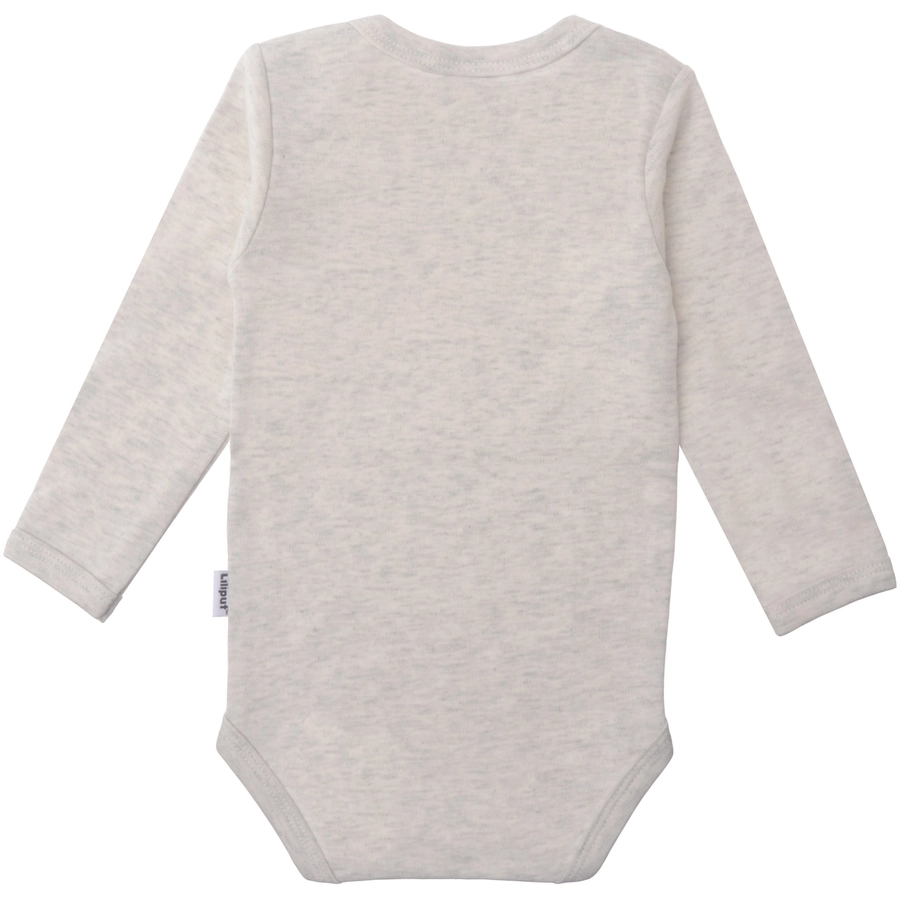 Liliput Langarmbody (Set, 2-tlg.) grau-weiss