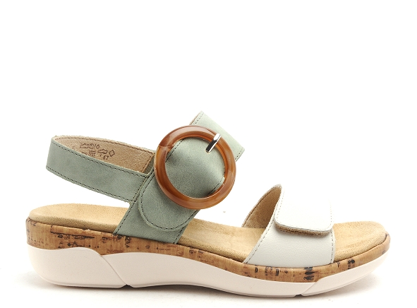 Remonte nu pieds plats femme r6853 blanc