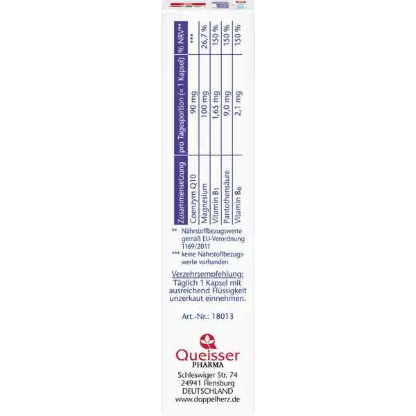 aktiv Coenzym Q10 Extra + Magnesium + B-Vitamine
