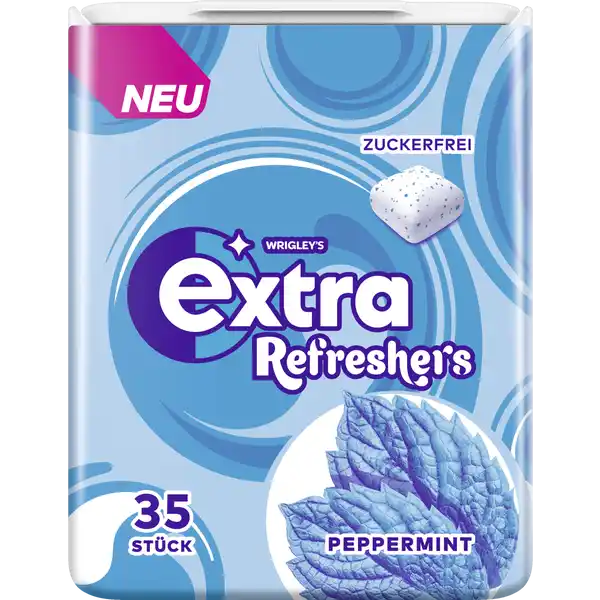 Refreshers Peppermint, erfrischender Kaugummi